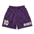 Dunkronz Basketball Shorts – The Train Master Purple | Graffiti Hip - Hop Streetwear Shorts - Stykonz Graffiti Streetwear