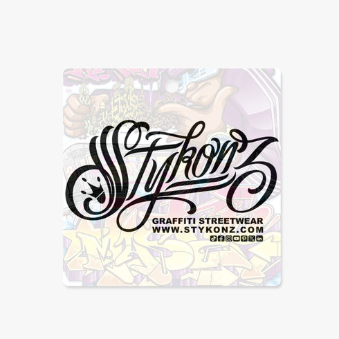 Duxonz Graffiti Duffle Bag feat 90s Elements | Sports & Gym Bag – Hip - Hop Streetwear - Stykonz Graffiti Streetwear