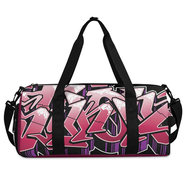 Duxonz Graffiti Duffle Bag feat Black Cherry | Sports & Gym Bag – Hip - Hop Streetwear - Stykonz Graffiti Streetwear