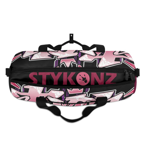Duxonz Graffiti Duffle Bag feat Black Cherry | Sports & Gym Bag – Hip - Hop Streetwear - Stykonz Graffiti Streetwear