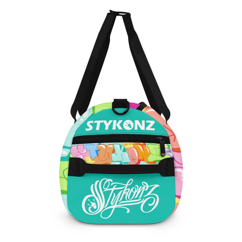 Duxonz Graffiti Duffle Bag feat Candy | Sports & Gym Bag – Hip - Hop Streetwear - Stykonz Graffiti Streetwear