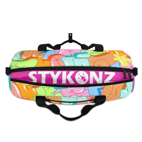 Duxonz Graffiti Duffle Bag feat Candy | Sports & Gym Bag – Hip - Hop Streetwear - Stykonz Graffiti Streetwear
