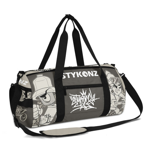 Duxonz Graffiti Duffle Bag feat Chromium | Sports & Gym Bag – Hip - Hop Streetwear - Stykonz Graffiti Streetwear