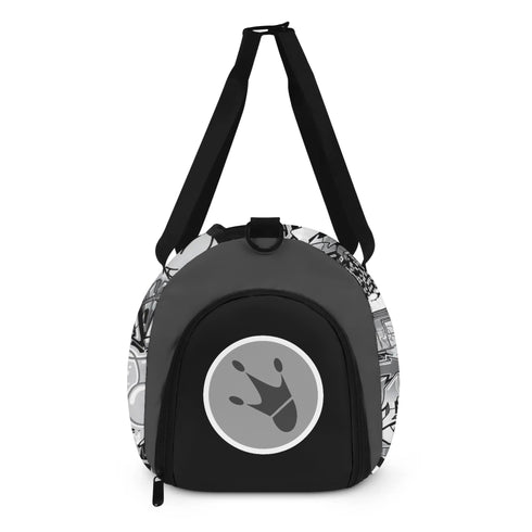 Duxonz Graffiti Duffle Bag feat Comic Stykonz 1 Black | Sports & Gym Bag – Hip - Hop Streetwear - Stykonz Graffiti Streetwear