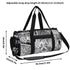 Duxonz Graffiti Duffle Bag feat Comic Stykonz 1 Black | Sports & Gym Bag – Hip - Hop Streetwear - Stykonz Graffiti Streetwear