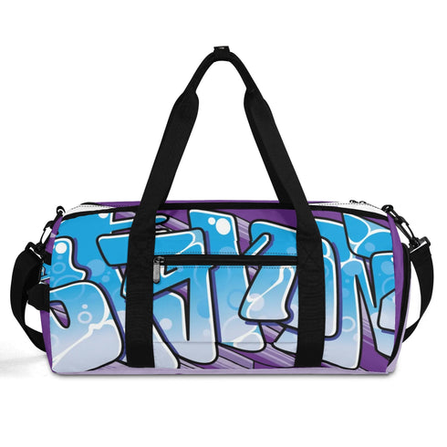 Duxonz Graffiti Duffle Bag feat Ice - Block Blockbuster – Sports Bag Gym Bag | Hip - Hop Streetwear - Stykonz Graffiti Streetwear