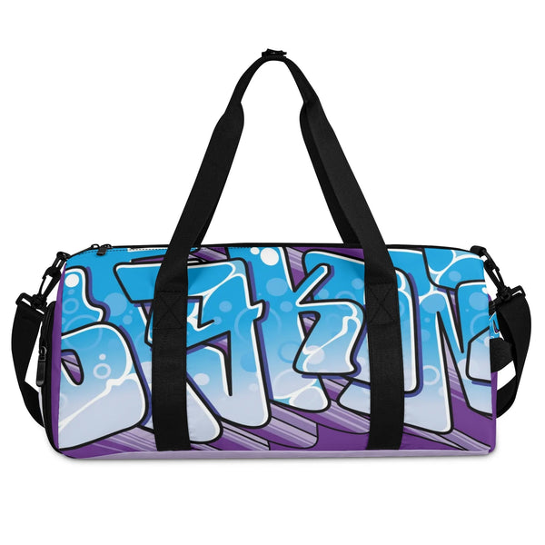 Duxonz Graffiti Duffle Bag feat Ice - Block Blockbuster – Sports Bag Gym Bag | Hip - Hop Streetwear - Stykonz Graffiti Streetwear