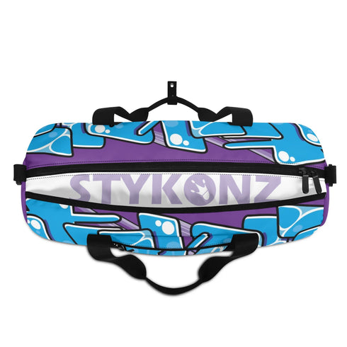 Duxonz Graffiti Duffle Bag feat Ice - Block Blockbuster – Sports Bag Gym Bag | Hip - Hop Streetwear - Stykonz Graffiti Streetwear