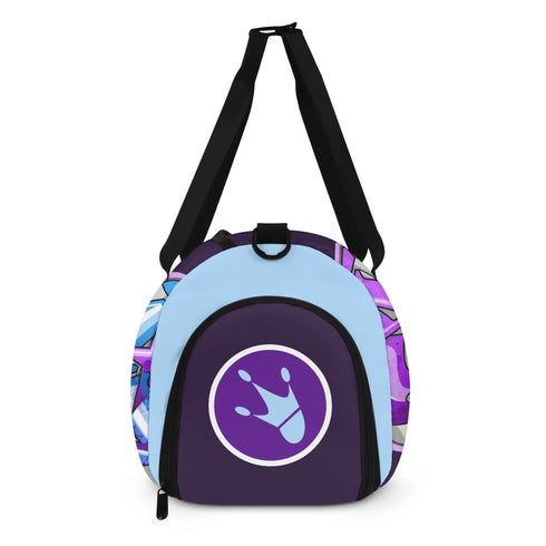Duxonz Graffiti Duffle Bag feat Purple Wildstyle | Sports & Gym Bag – Hip - Hop Streetwear - Stykonz Graffiti Streetwear