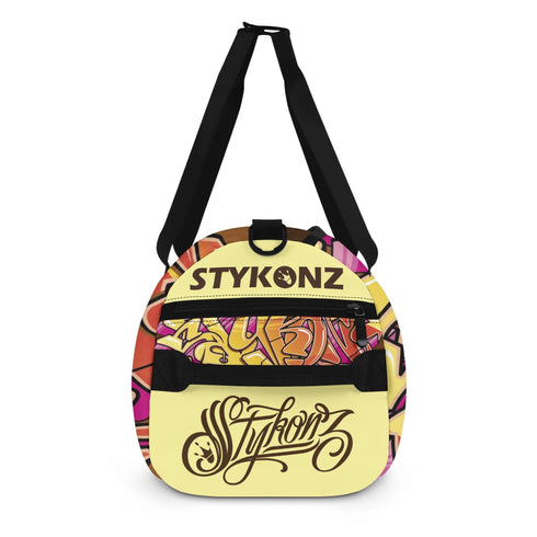 Duxonz Graffiti Duffle Bag feat Sundown | Sports & Gym Bag – Hip - Hop Streetwear - Stykonz Graffiti Streetwear