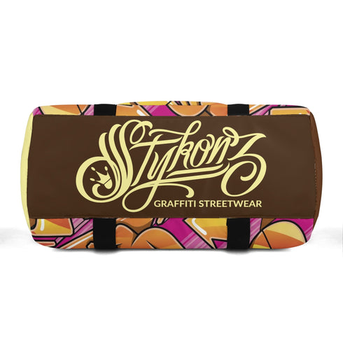 Duxonz Graffiti Duffle Bag feat Sundown | Sports & Gym Bag – Hip - Hop Streetwear - Stykonz Graffiti Streetwear