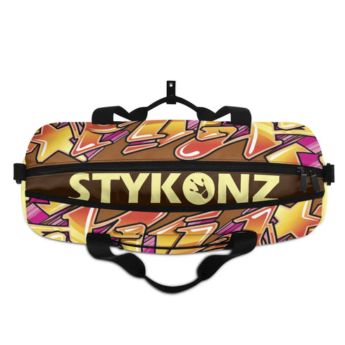Duxonz Graffiti Duffle Bag feat Sundown | Sports & Gym Bag – Hip - Hop Streetwear - Stykonz Graffiti Streetwear