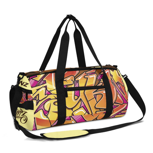 Duxonz Graffiti Duffle Bag feat Sundown | Sports & Gym Bag – Hip - Hop Streetwear - Stykonz Graffiti Streetwear