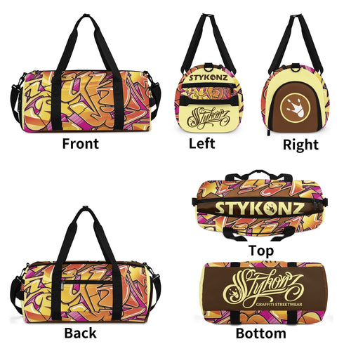 Duxonz Graffiti Duffle Bag feat Sundown | Sports & Gym Bag – Hip - Hop Streetwear - Stykonz Graffiti Streetwear