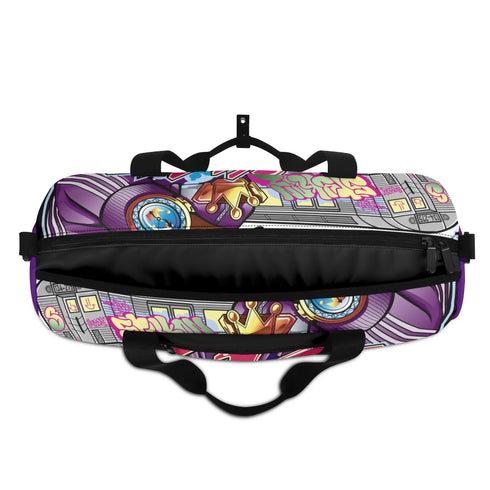 Duxonz Graffiti Duffle Bag feat The Train Master | Sports & Gym Bag – Hip - Hop Streetwear - Stykonz Graffiti Streetwear