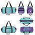 Duxonz Graffiti Duffle Bag feat Turquoise Mix Script – Sports Bag Gym Bag | Hip - Hop - Stykonz Graffiti Streetwear