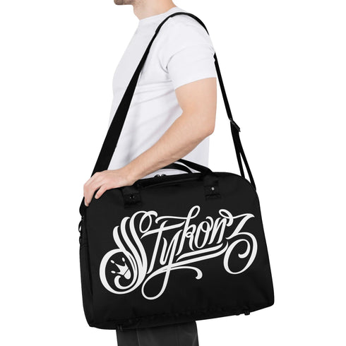 Exec Go2 Teacher Creatives Student Professional Tote Bag Scriptkonz Stykonz Streetwear BW Graffiti - Stykonz Graffiti Streetwear