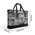 Executive Luxurious Leather Waterproof Bag feat BW Comic Stykonz Graffiti - Stykonz Graffiti Streetwear