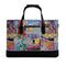 Executive Luxurious Leather Waterproof Bag feat Comic Stykonz 1 Graffiti - Stykonz Graffiti Streetwear