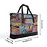 Executive Luxurious Leather Waterproof Bag feat Comic Stykonz 1 Graffiti - Stykonz Graffiti Streetwear