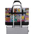 Executive Luxurious Leather Waterproof Bag feat Comic Stykonz 1 Graffiti - Stykonz Graffiti Streetwear