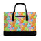 Executive Luxurious Leather Waterproof Bag feat Stykonz Candy Graffiti - Stykonz Graffiti Streetwear