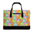 Executive Luxurious Leather Waterproof Bag feat Stykonz Candy Graffiti - Stykonz Graffiti Streetwear