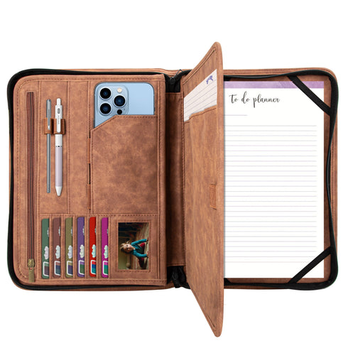 Executive Teachers Business PU Leather Briefcase feat Purple Wildstyle Graffiti - Stykonz Graffiti Streetwear