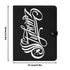 Foldable Leather Portfolio Organizer feat Scriptkonz Stykonz Graffiti BW - Stykonz Graffiti Streetwear