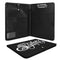 Foldable Leather Portfolio Organizer feat Scriptkonz Stykonz Graffiti BW - Stykonz Graffiti Streetwear