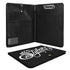 Foldable Leather Portfolio Organizer feat Scriptkonz Stykonz Graffiti BW - Stykonz Graffiti Streetwear