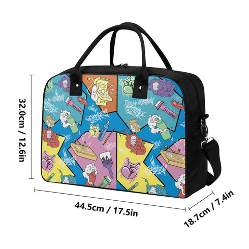 Go2 Teacher Creatives Student Professional Tote Bag feat 90s Elements Graffiti - Stykonz Graffiti Streetwear