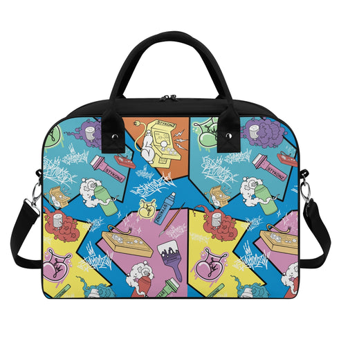 Go2 Teacher Creatives Student Professional Tote Bag feat 90s Elements Graffiti - Stykonz Graffiti Streetwear