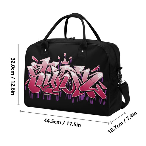 Go2 Teacher Creatives Student Professional Tote Bag feat Black Cherry Graffiti - Stykonz Graffiti Streetwear