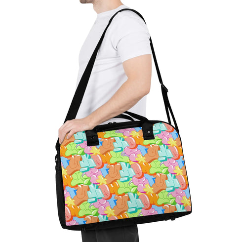 Go2 Teacher Creatives Student Professional Tote Bag feat Stykonz Candy Bubble Graffiti - Stykonz Graffiti Streetwear