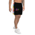 Graffiti Athletic Long Shorts – Black Candy | Hip - Hop Streetwear Shorts - Stykonz Graffiti Streetwear