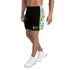 Graffiti Athletic Long Shorts – Black Candy | Hip - Hop Streetwear Shorts - Stykonz Graffiti Streetwear