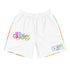 Graffiti Athletic Long Shorts – Candy | Hip - Hop Streetwear Shorts - Stykonz Graffiti Streetwear