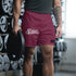 Graffiti Athletic Long Shorts – feat Black Cherry | Hip - Hop Streetwear Shorts - Stykonz Graffiti Streetwear