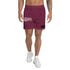 Graffiti Athletic Long Shorts – feat Black Cherry | Hip - Hop Streetwear Shorts - Stykonz Graffiti Streetwear