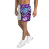Graffiti Athletic Long Shorts – feat Stykonz Purple Wildstyle | Hip - Hop Streetwear Shorts - Stykonz Graffiti Streetwear