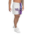 Graffiti Athletic Long Shorts – feat Stykonz Purple Wildstyle | Hip - Hop Streetwear Shorts - Stykonz Graffiti Streetwear