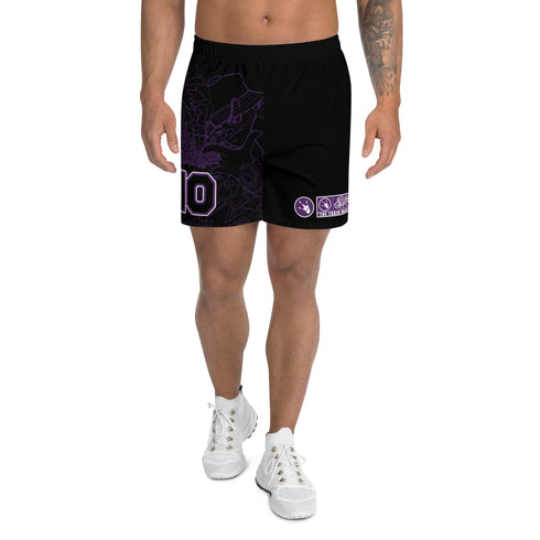 Graffiti Athletic Long Shorts – feat The Train Master Black | Hip - Hop Streetwear Shorts - Stykonz Graffiti Streetwear