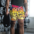 Graffiti Athletic Long Shorts – feat The Train Master NY Wildstyle | Hip - Hop Streetwear Shorts - Stykonz Graffiti Streetwear