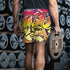 Graffiti Athletic Long Shorts – feat The Train Master NY Wildstyle | Hip - Hop Streetwear Shorts - Stykonz Graffiti Streetwear
