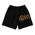 Graffiti Athletic Long Shorts – Gold Scriptkonz | Hip - Hop Streetwear Shorts - Stykonz Graffiti Streetwear