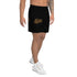 Graffiti Athletic Long Shorts – Gold Scriptkonz | Hip - Hop Streetwear Shorts - Stykonz Graffiti Streetwear