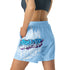 Graffiti Athletic Long Shorts – Ice Block | Hip - Hop Streetwear Shorts - Stykonz Graffiti Streetwear