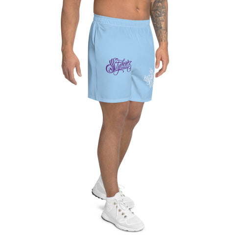 Graffiti Athletic Long Shorts – Ice Block | Hip - Hop Streetwear Shorts - Stykonz Graffiti Streetwear