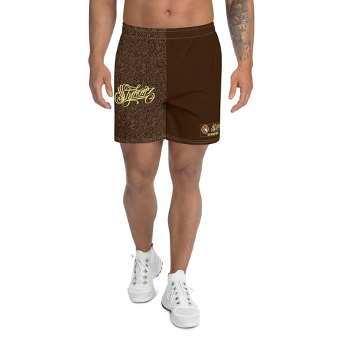 Graffiti Athletic Long Shorts – Sundown | Hip - Hop Streetwear Shorts - Stykonz Graffiti Streetwear